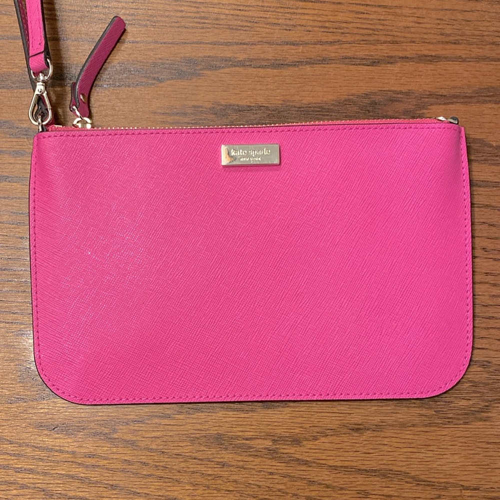 Kate Spade Wristlet-Hot Pink